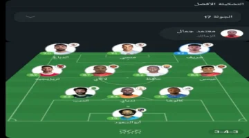 أفضل 11 لاعبا.. ملامح التشكيلة المثالية للجولة 17 في الدوري المصري الممتاز